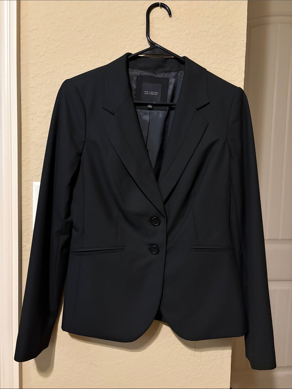 The Limited Black Women's Two-Button Blazer